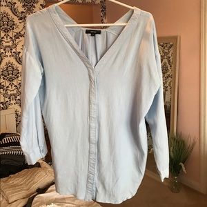 Light Weight Blue Blouse